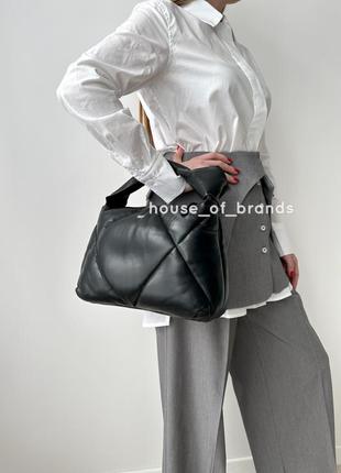 Женская брендовая кожаная сумочка dkny quilted modernist knot bag сумка оригинал кожа дкну на подарок жене подарок девушке3 фото