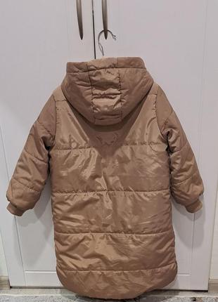 Куртка на дівчинку 116-122 см.3 фото