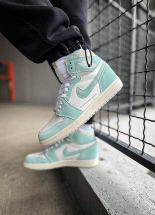 Кросівки nike air jordan 1 retro high og "turbo green/чоловічі кросівки