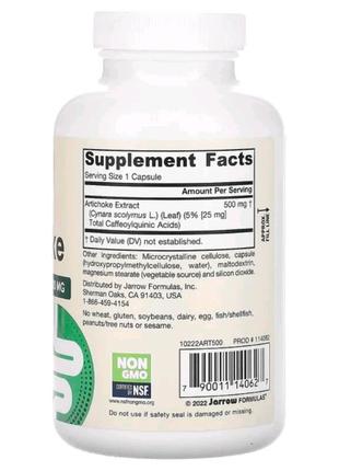 Артишок 500 mg 2
