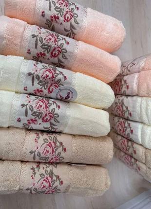 Набір банних рушників махра