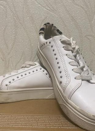 Білі кросівки zara2 фото
