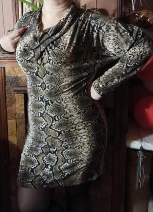 Трикотажна сукня1 фото