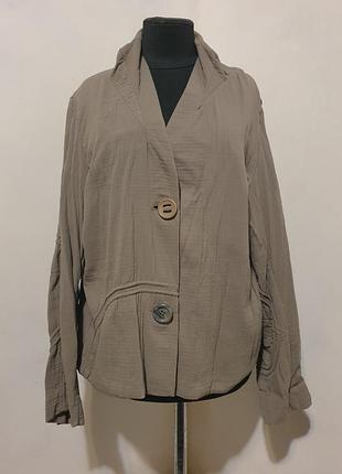 Знижка дня!!креативний жакет від absolut, sarah pacini, oska, 36 оверсайз