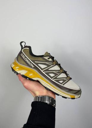 Мужские кроссовки salomon xt-6 expanse 'grey brown khaki' 4174165 фото