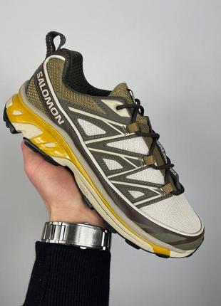 Мужские кроссовки salomon xt-6 expanse 'grey brown khaki' 4174162 фото