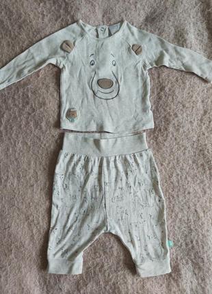 Костюм комплект кофта штаны 3-6 мес