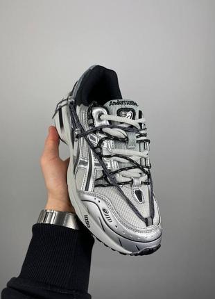 Чоловічі кросівки asics gel-1090 x anderson bell black silver7 фото