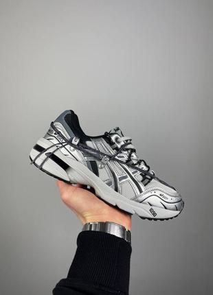 Чоловічі кросівки asics gel-1090 x anderson bell black silver1 фото