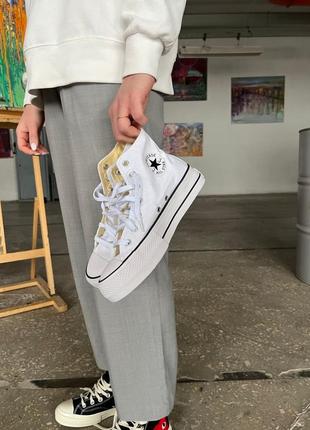 Кеды/ кроссовки/ кросівки converse lift white3 фото