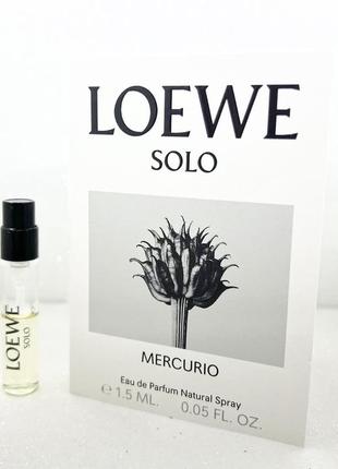 Loewe solo mercurio парфумована вода