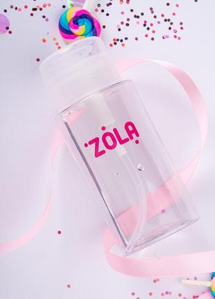 Пляшка zola, з помпою