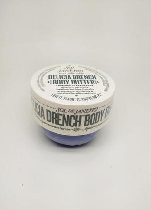 Новинка увлажняющий крем для тела глубокого действия sol de janeiro delicia drench body butter