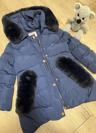 Зимова куртка дитяча розмір 140см
