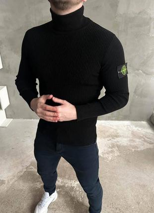 Мужской свитер stone island