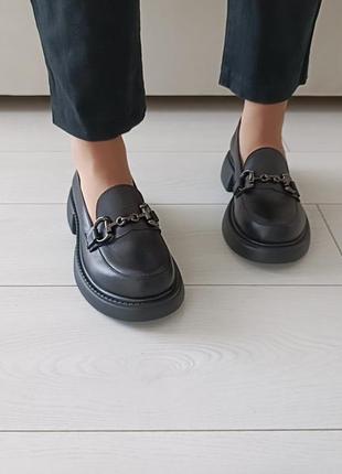 Туфли женские легкие черные ailinda3 фото