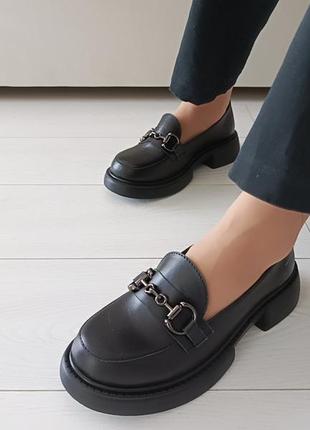Туфли женские легкие черные ailinda2 фото
