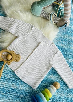 Кофтинка на новонародженого малюка