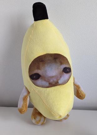 Кот банан. banana cat