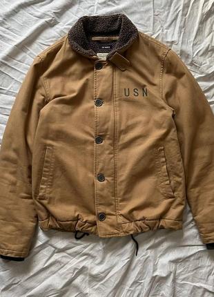 Куртка n-1 navy deck jacket, мужская military vintage usn usa l m m65 m51 field5 фото