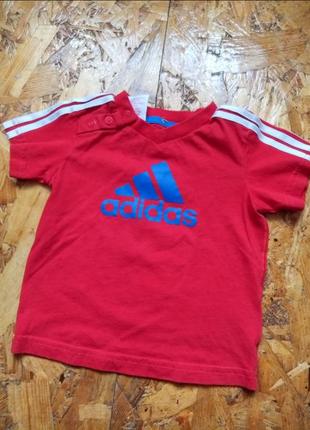 Котонова футболка adidas 3