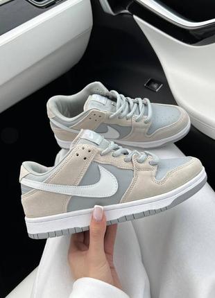 Жіночі кросівки nike sb dunk grey