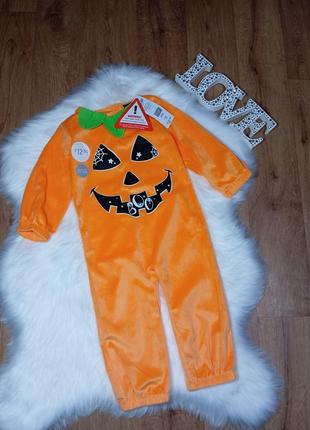 Новый карнавальный костюм тыква на хеллоуин на 2-3 года