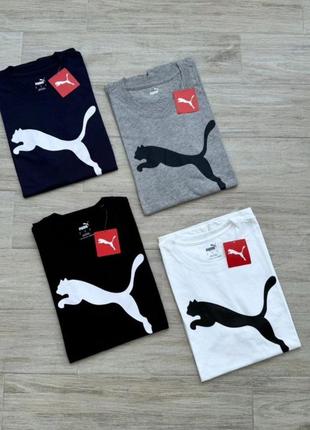 Сша! оригінальні чоловічі футболки puma essentials big cat men's tee