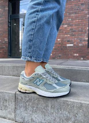 Кроссовки женские new balance 2002r protection pack mirage grey