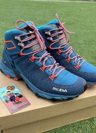 Жіночі трекінгові черевики salewa alpenrose ultra mid7 фото