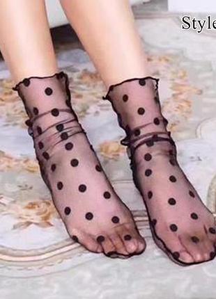 Шелковые носочки тренд сезона