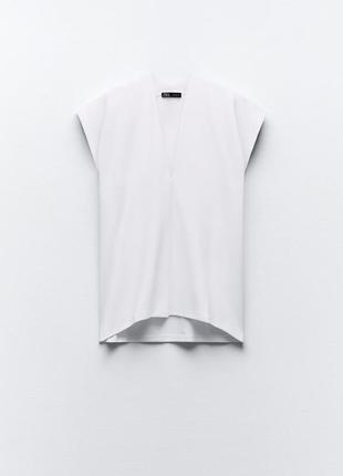 Нова футболка жіноча біла zara6 фото