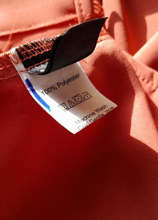✅ блузка на ґудзиках майка сорочка рюші оборки теракотова shein7 фото