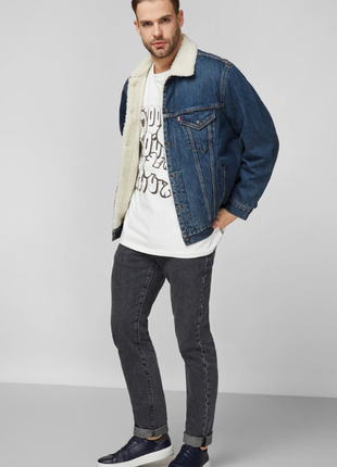 Levis sherpa trucker куртка оригинал из сша
