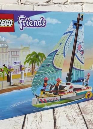 Конструктор lego friends пригоди стефані на яхті 304 деталі (41716) ms