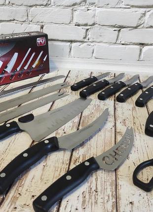 Набір ножів для кухні mibacle blade (13 шт.) ms6 фото