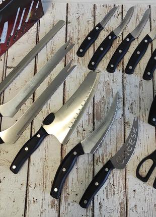 Набір ножів для кухні mibacle blade (13 шт.) ms7 фото