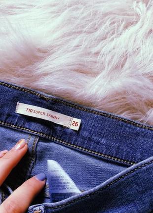 Джинси жіночі skinny levi’s штани скіні левайс вінтаж оригінал s хс с xs s5 фото