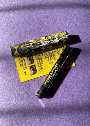 Супер-об`ємна туш для вій mac magic extension 5mm fibre mascara1 фото