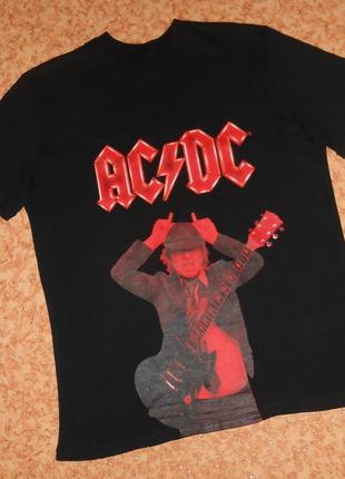 Футболка ac/dc рок мерч