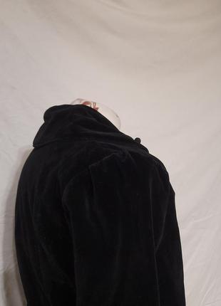 Оксамитовий вінтажний жакет піджак в готичному стилі готика панк лоліта аніме6 фото