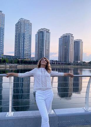 Кружевная блуза new look