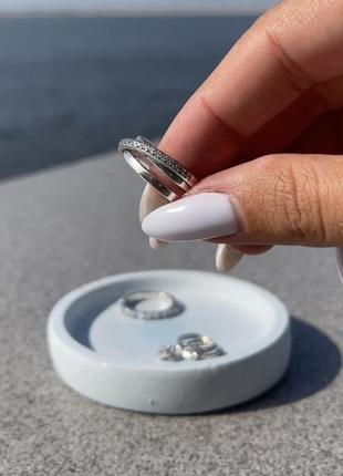 Срібна каблучка  срібло 925 проби s925 перстень кільце колечко плетіння6 фото