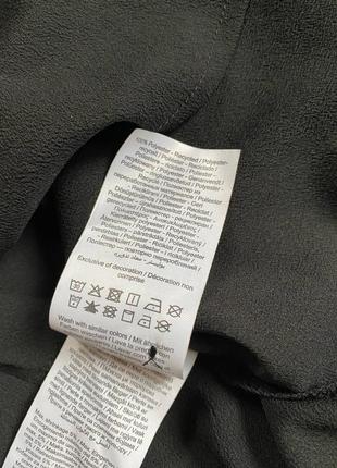 Чёрная блуза с объемными рукавами фонариками5 фото