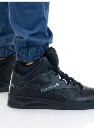 Високі чоловічі кеди reebok чорного кольору
