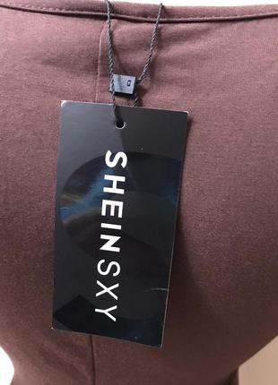 Комбинезон shein sxy вискоза стрейчевый р.42/48 облегающий секси7 фото