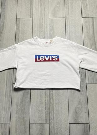 Укорочена кофта levi‘s1 фото