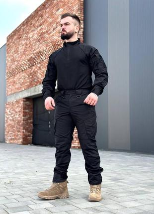 Тактичний костюм caiman r&m чорний 2.04 фото