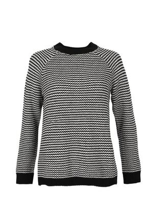302167п светр чорно-білий