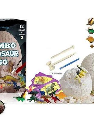 Розкопки 9052 e "динозаври", 12 фігурок, інструменти, 12 карток, в коробці